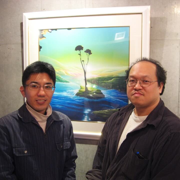 吉野公賀　『「絆シリーズ」全11作発表』来場展　（2012）