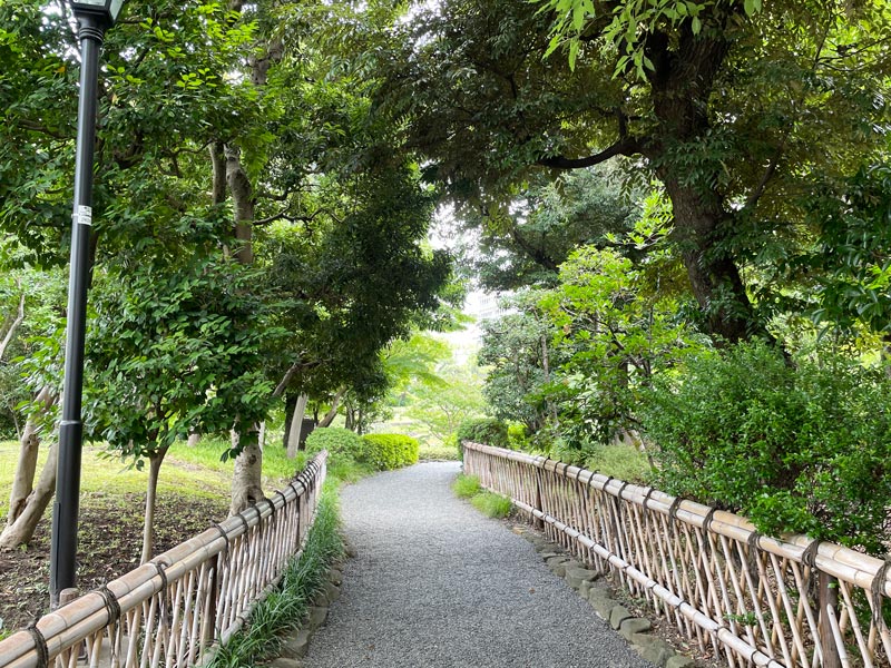 東京両国の旧安田庭園