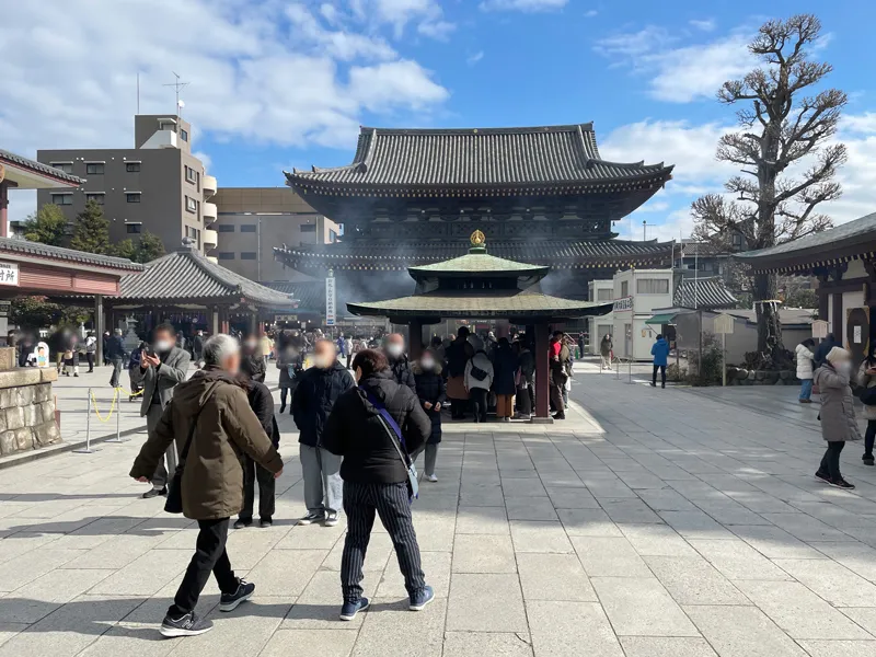 2025年1月の川崎大師写真