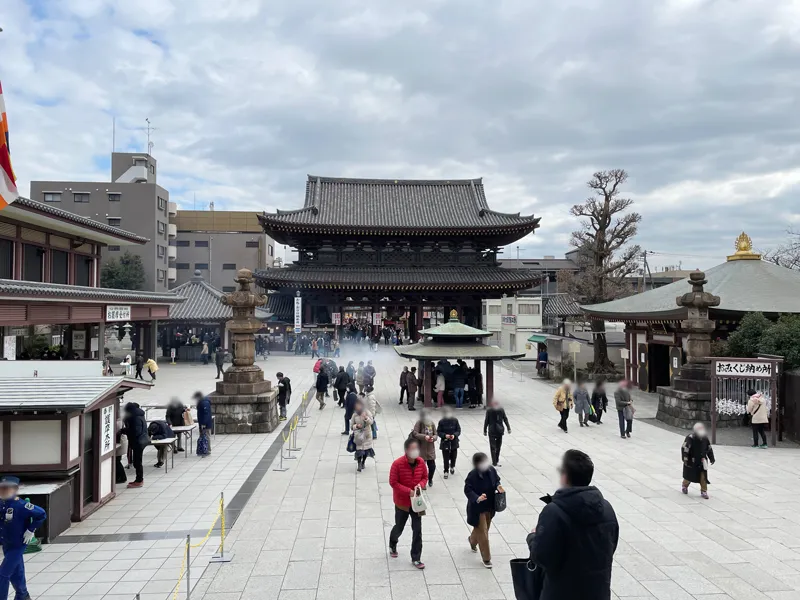 2025年1月の川崎大師写真